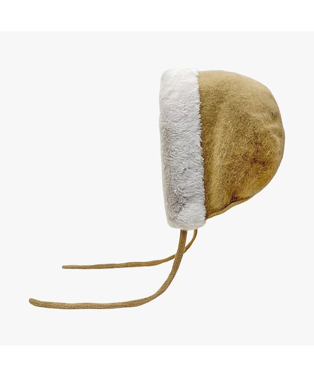 林八百吉商店 un chapeau アンゴラバラクラバ キャメル