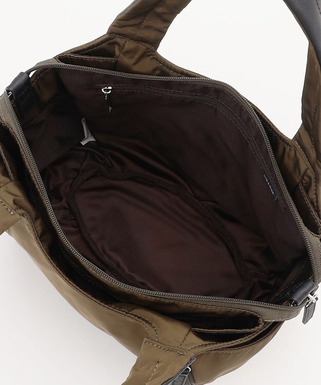 Y'SACCS ふんわりラウンド2WAYトート Sサイズ カーキ