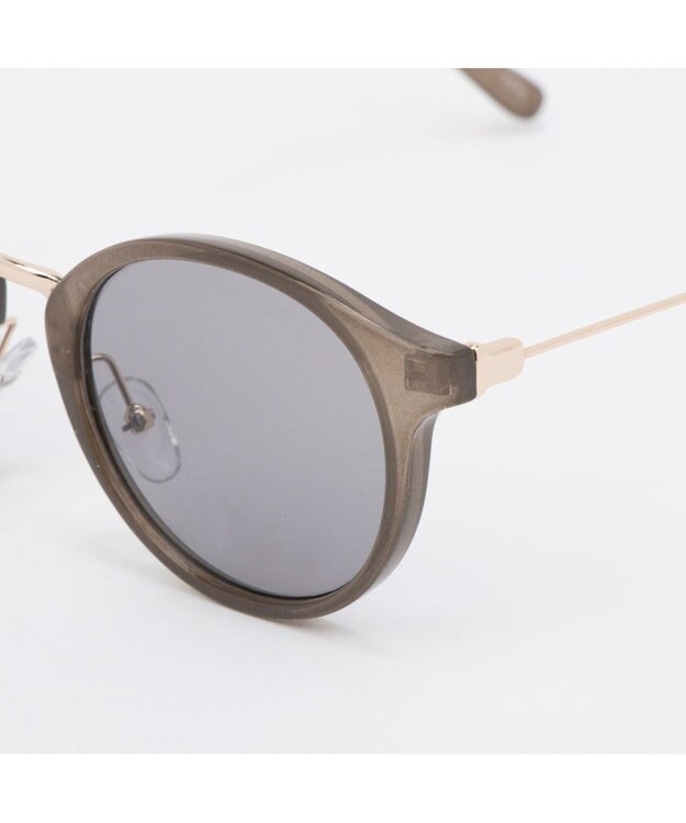 UNBILLION カシュカシュ cachecache / 金属フレームサングラス オーク
