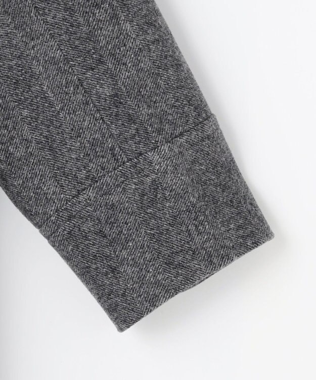 組曲 ウールモッサステンカラー コート モノトーン系8