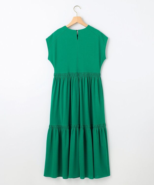 組曲 サマージャージーティアード ワンピース グリーン系