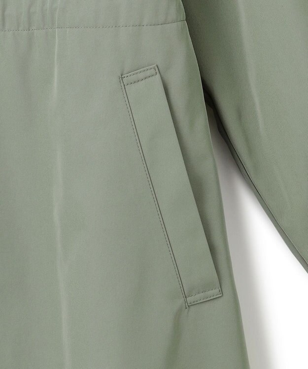 23区 S 【撥水加工】ライトツイル ノーカラーコート カーキ系