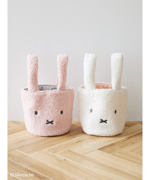 Green Parks ｍｉｆｆｙ／ボアフェイスバッグ Off White