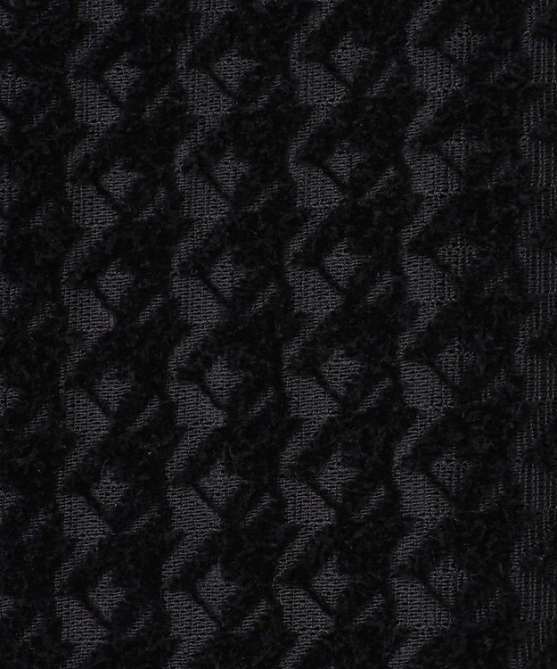 ICB L ハウンドトゥースフロッキーレース ワンピース ブラック系