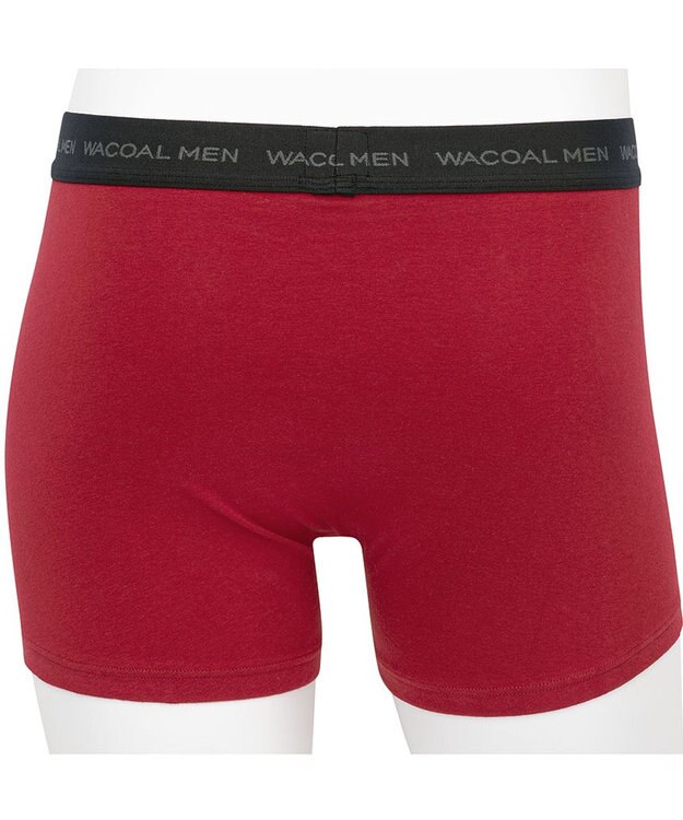 WACOAL MEN ボクサーパンツ 【気持ちいいパンツ】 綿混 前閉じ WT3420 /ワコールメン レッド