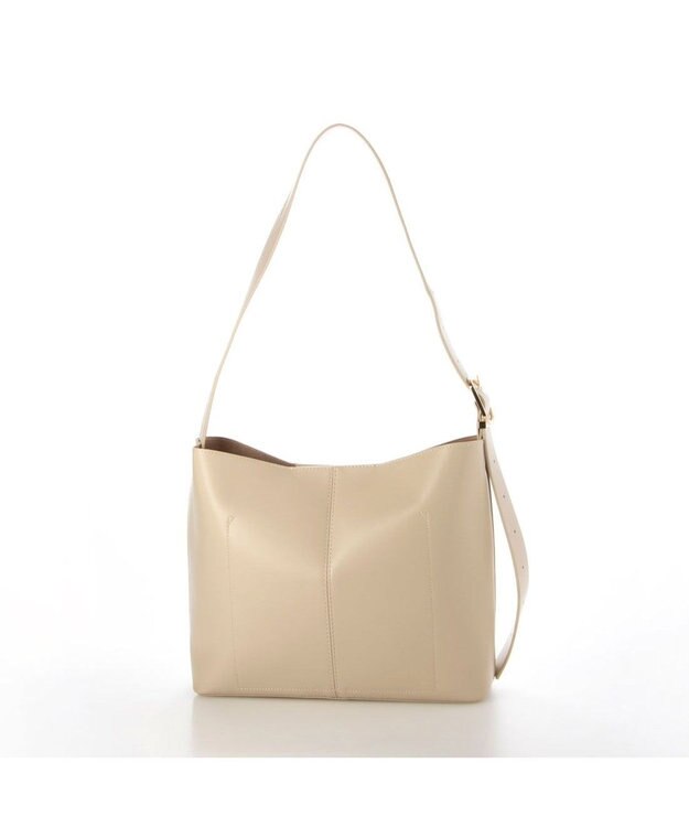 UNBILLION カシュカシュ cachecache / ベルト調節セミショルダーバッグ アイボリー