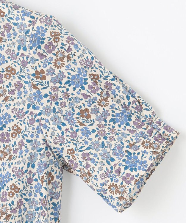 J.PRESS LADIES 【洗える】LIBERTY シャツカラー ブラウス ふじ色系5