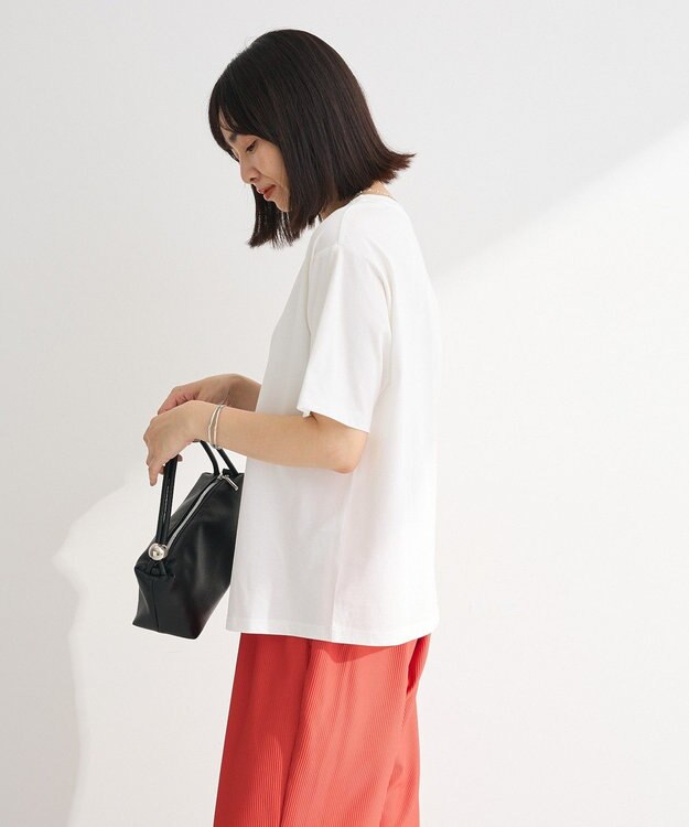 Green Parks アソート柄フォトＴシャツ Off White