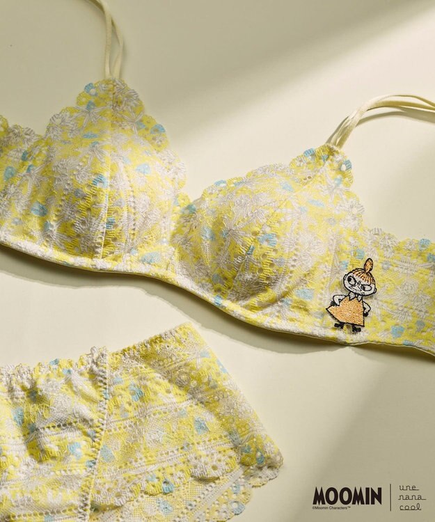 une nana cool 【ムーミン】MOOMIN × une nana ccol 364 レース YE