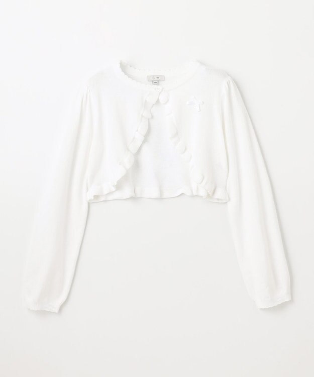 ANY KIDS ニットカーディガン オフホワイト