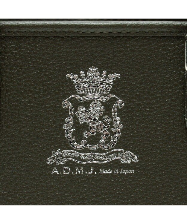 A.D.M.J. ドラマ「続・続・最後から二番目の恋」(フジテレビ)着用【牛革】モーツァルト/ヘリ巻きボストン28cm フォレスト