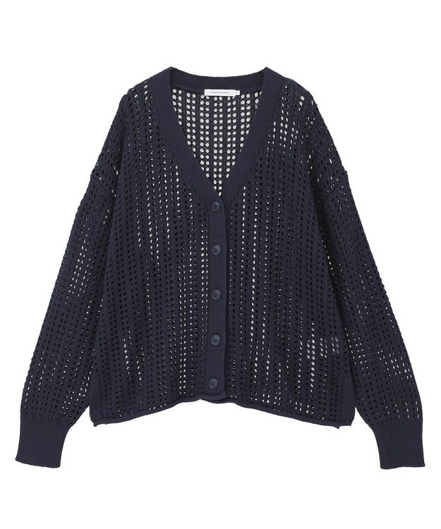 AMERICAN HOLIC メッシュカーディガン Navy