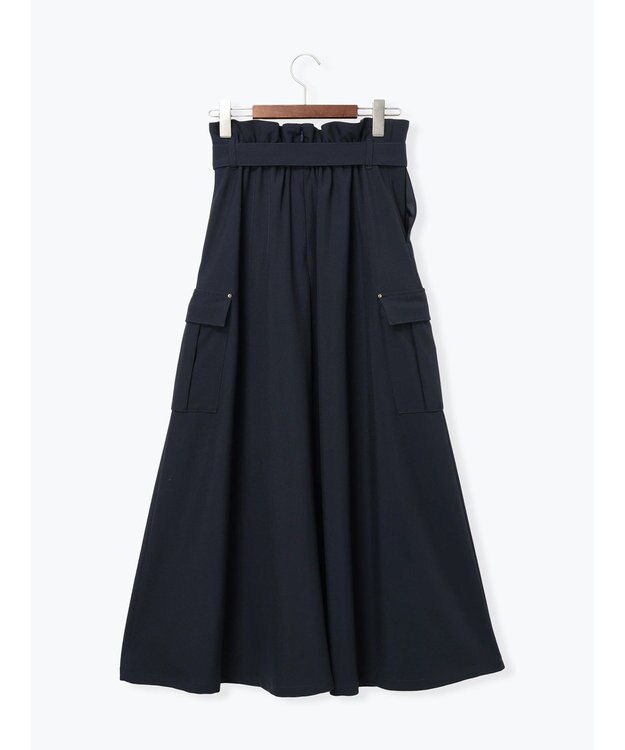 Te chichi カーゴフレアスカート ネイビー
