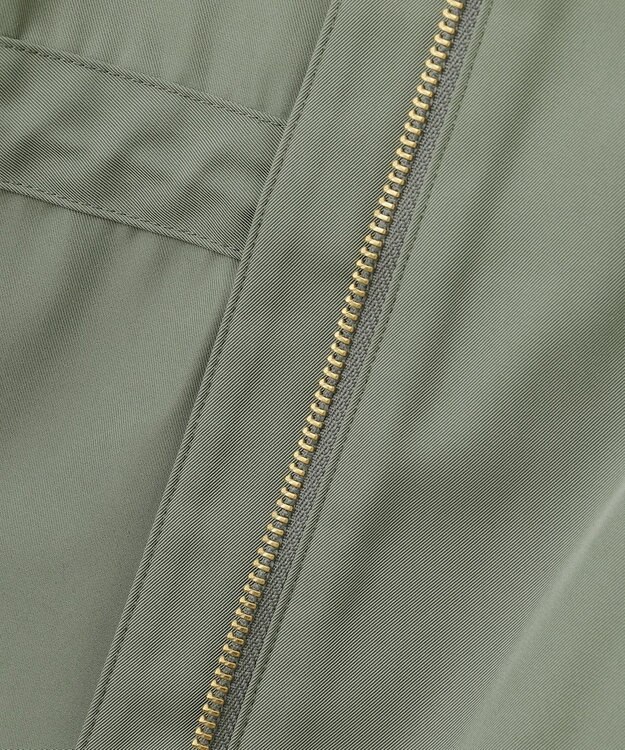 23区 S 【撥水加工】ライトツイル ノーカラーコート カーキ系