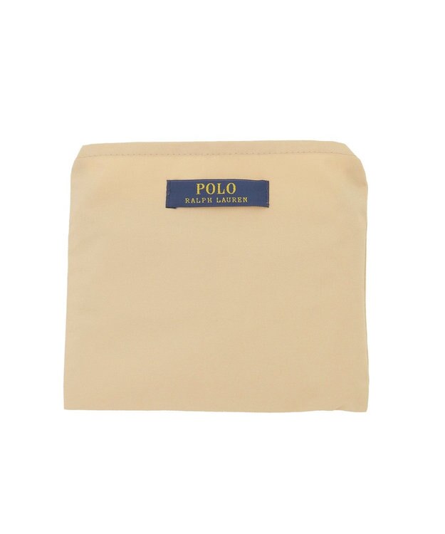MOONBAT POLO RALPH LAUREN(ポロ ラルフローレン)  【C-zeroはっ水】ポロベア ベルト付き レインバッグ ベージュ