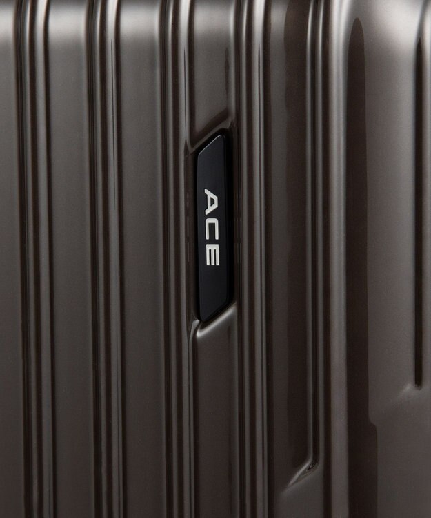 ACE BAGS & LUGGAGE 【WEB限定】ACE クレスタS スーツケース 86/101L ストッパー付き 09163 エース ブラウン