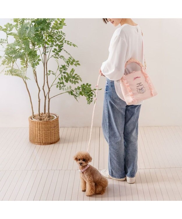 PET PARADISE ディズニー バンビ ミスバニー＆とんすけ お散歩バッグ ピンク