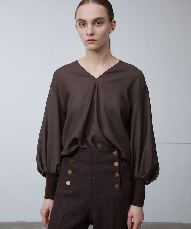 BEIGE， MOYE / ブラウス Cafe Noir