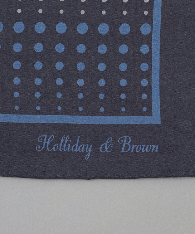 GOTAIRIKU 【Holliday & Brown】スカーフ ネイビー系8