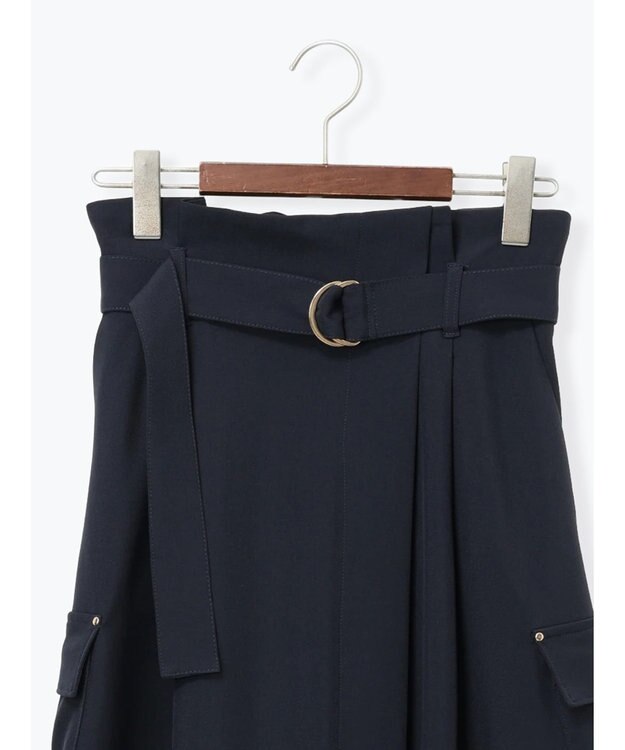 Te chichi カーゴフレアスカート ネイビー