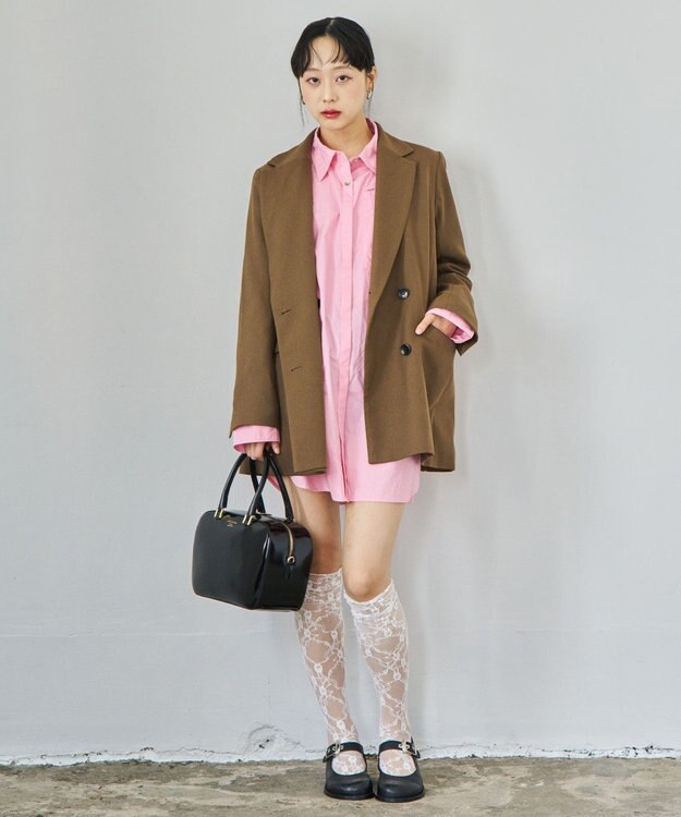 INTER-CHAUSSURES 【ANGEL ALARCON】オブリークトウストラップシューズ ブラック