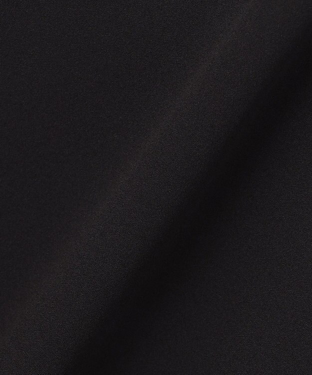 23区 【先行予約】ダブルフェイスジャージー Iラインスカート ブラック系