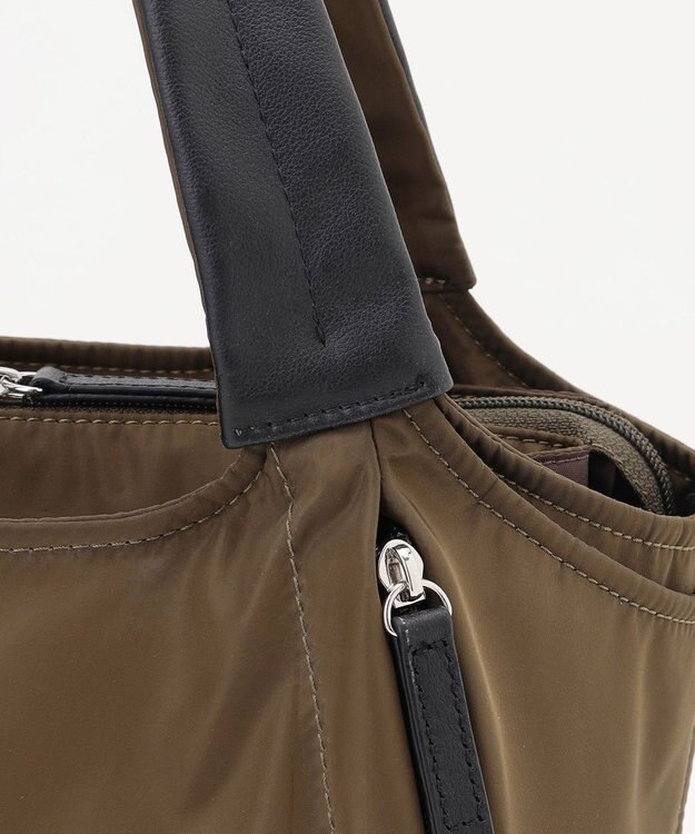 Y'SACCS ふんわりラウンド2WAYトート Sサイズ カーキ