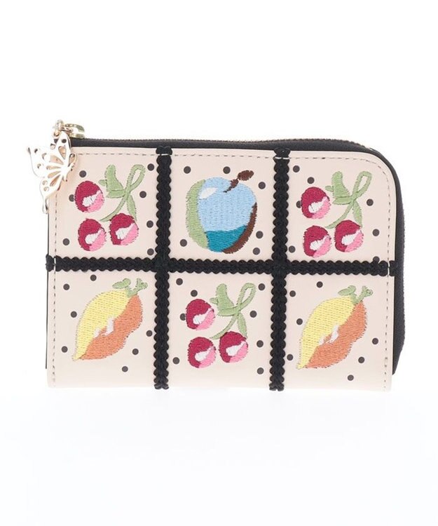 ANNA SUI ディア マルチケース アイボリー