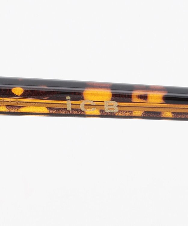 ICB ポーチ付きサングラス ブラウン系