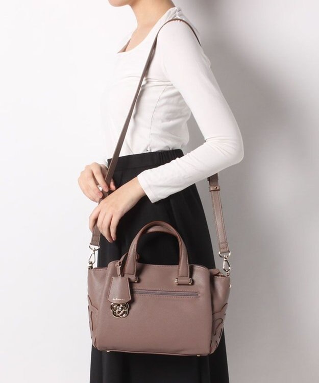 CLATHAS カレン　2wayショルダーバッグ グレージュ