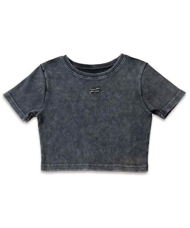 WEGO ヴィンテージウォッシュリブT スミクロ