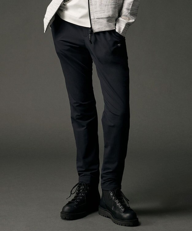JOSEPH ABBOUD MOUNTAIN 【2WAYストレッチ/5ポケット】ハイパワー2WAYストレッチ パンツ ブラック系