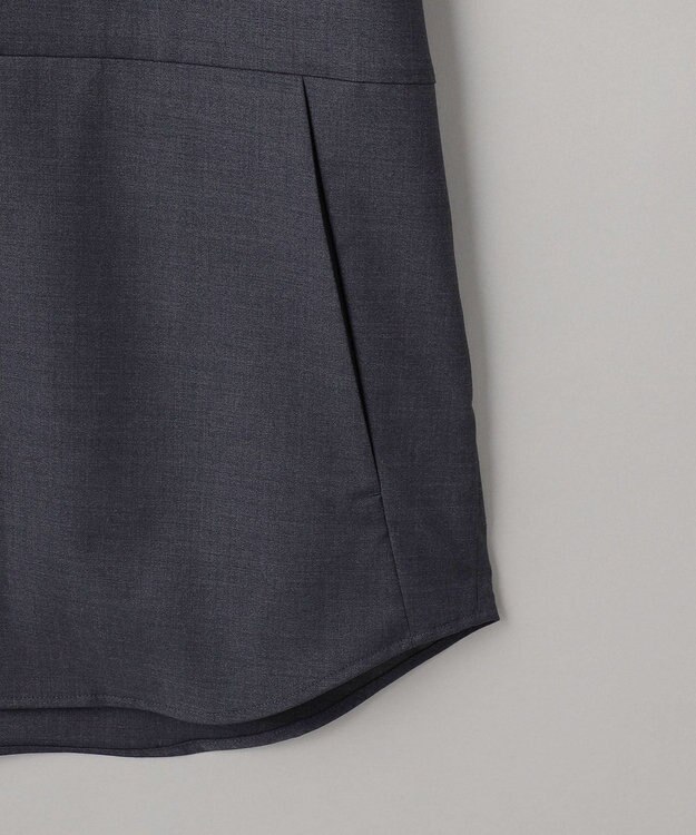 GOTAIRIKU カジュアルセットアップ対応【洗える/ストレッチ】YUNSA シャツアウター グレー系