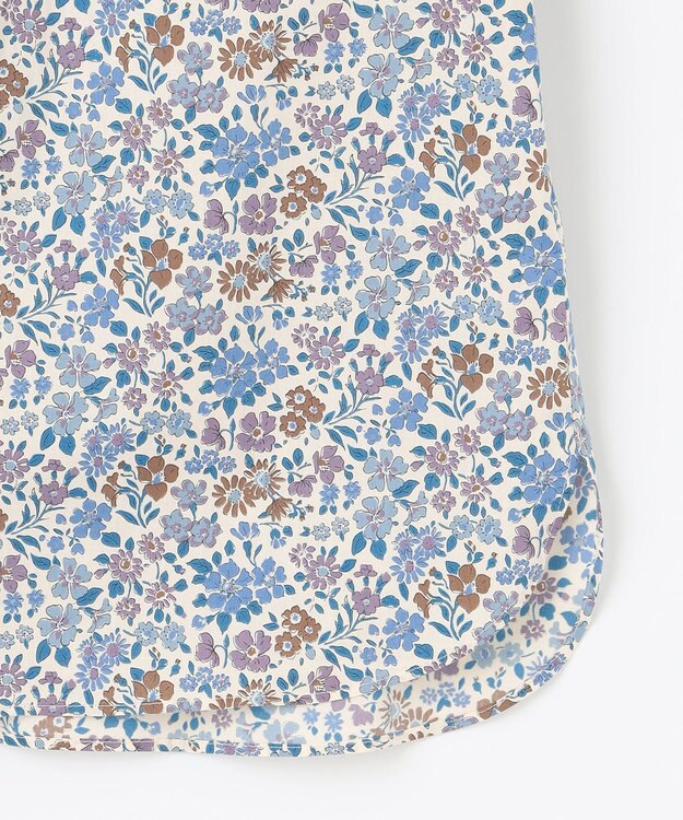 J.PRESS LADIES 【洗える】LIBERTY シャツカラー ブラウス ふじ色系5