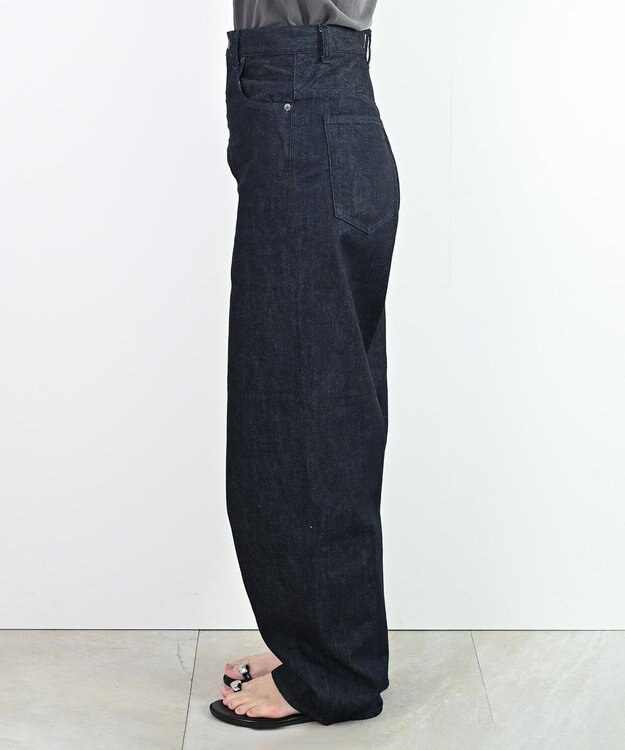 woadblue サルエル ブレットデニムパンツ リジッドブルー BLUE
