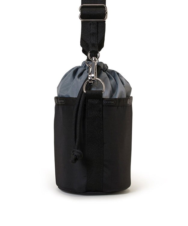 LeSportsac SM DRAWSTRING BUCKET/リサイクルドブラックJP リサイクルドブラックJP