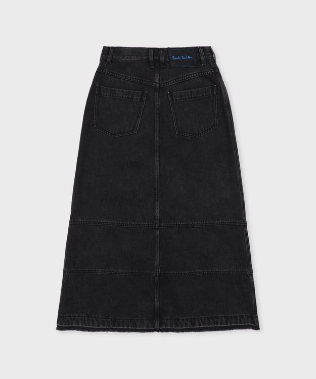 Paul Smith ウォッシュド デニム スカート ブラック
