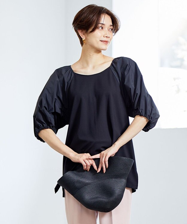 UNFILO マイビューティコンビ プルオーバー ブラック系