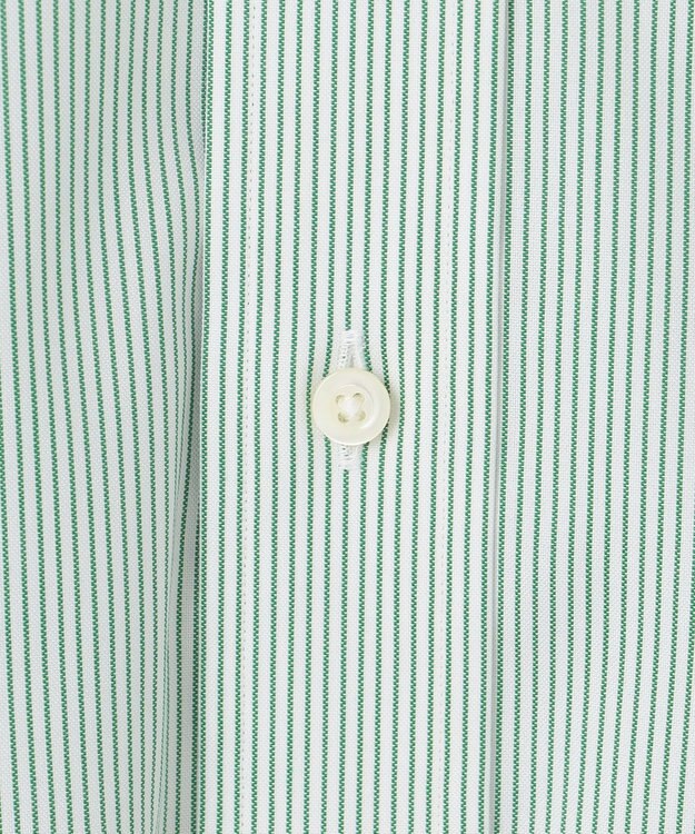 J.PRESS MEN 【WEB限定】ピンストライプシャツ/B.D グリーン系1