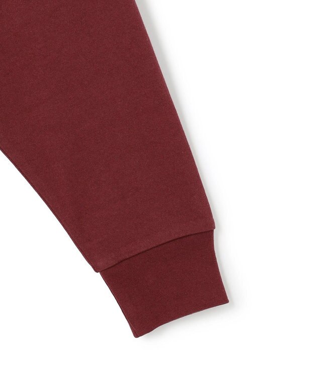 J.PRESS MEN 【J.PRESS ORIGINALS × CLUEL】【UNISEX】クレストロゴ ラガーシャツ ワイン系