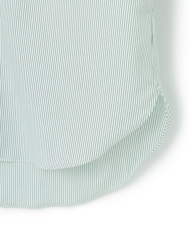 J.PRESS MEN 【WEB限定】ピンストライプシャツ/B.D グリーン系1