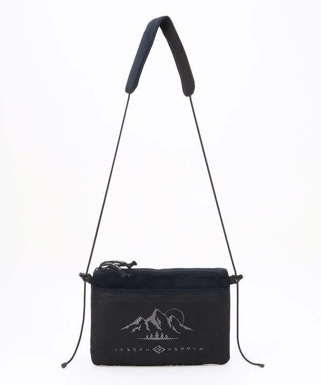JOSEPH ABBOUD MOUNTAIN 【UNISEX】Pe／Nyピーチサ コッシュ ネイビー系