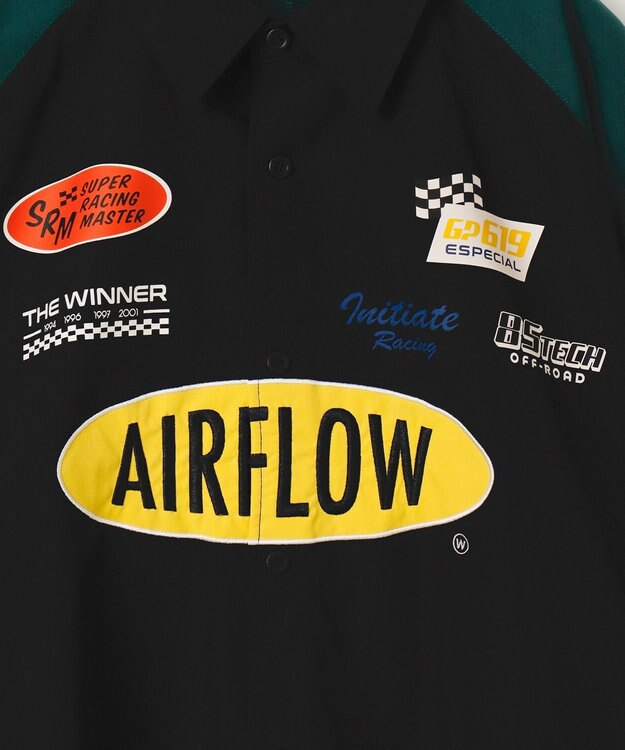 WEGO 【ユニセックス着用ITEM】レーシングシャツ（S） ダークグリーン