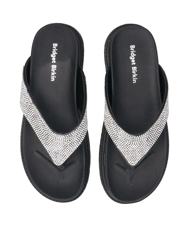 Bridget Birkin 【Bridget Birkin】ビジュートングサンダル ブラック