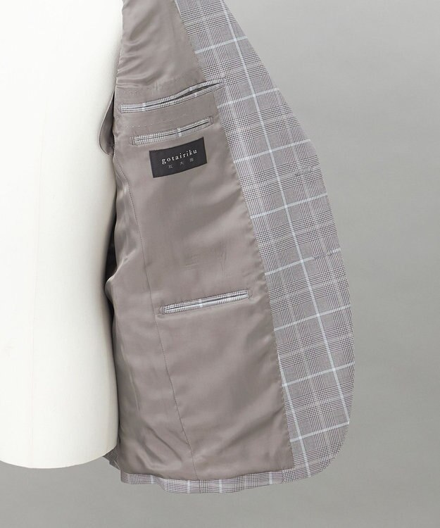 GOTAIRIKU 【DORMEUIL/ドーメル】エクセル 10マンススーツ ライトグレー系4
