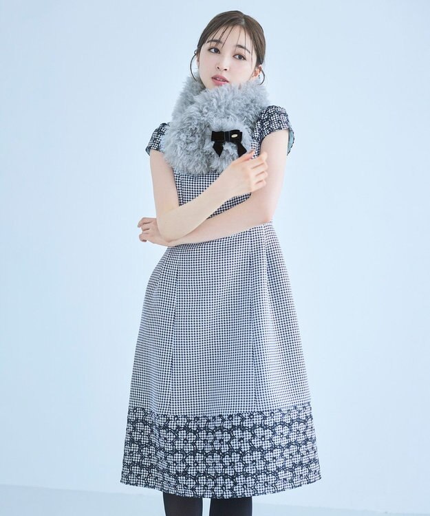 TOCCA 【消臭】FLOWER AND PLOVERS ドレス ブラック系7