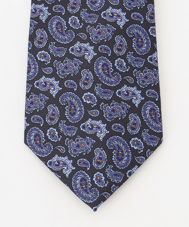 J.PRESS MEN 【ADAMLEY】ペイズリーネクタイ ネイビー系8