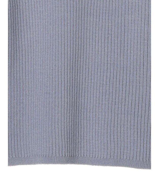 earth music&ecology ショルダーチュールレースプルオーバー Blue