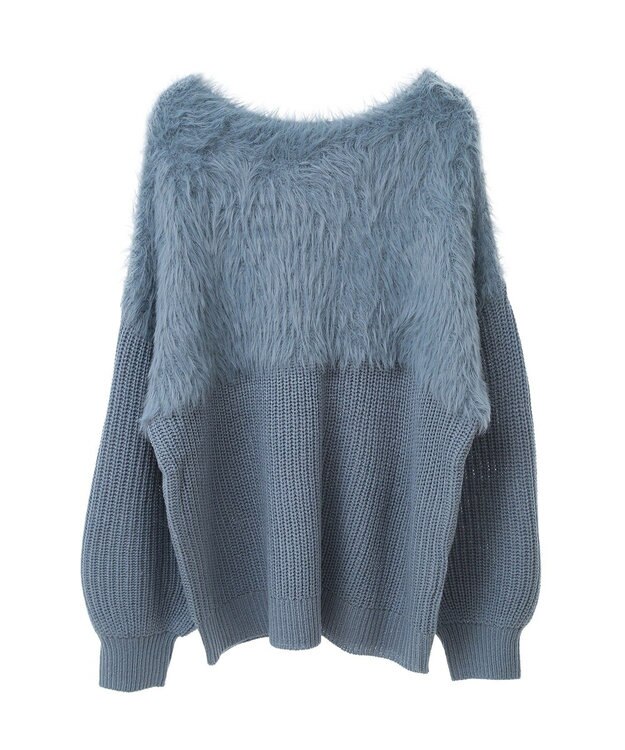 Green Parks ・Ｐｅｔｉｔ　Ｆｌｅｕｒ　シャギーキリカエニット Sax