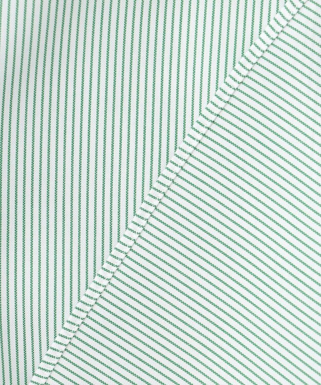 J.PRESS MEN 【WEB限定】ピンストライプシャツ/B.D グリーン系1